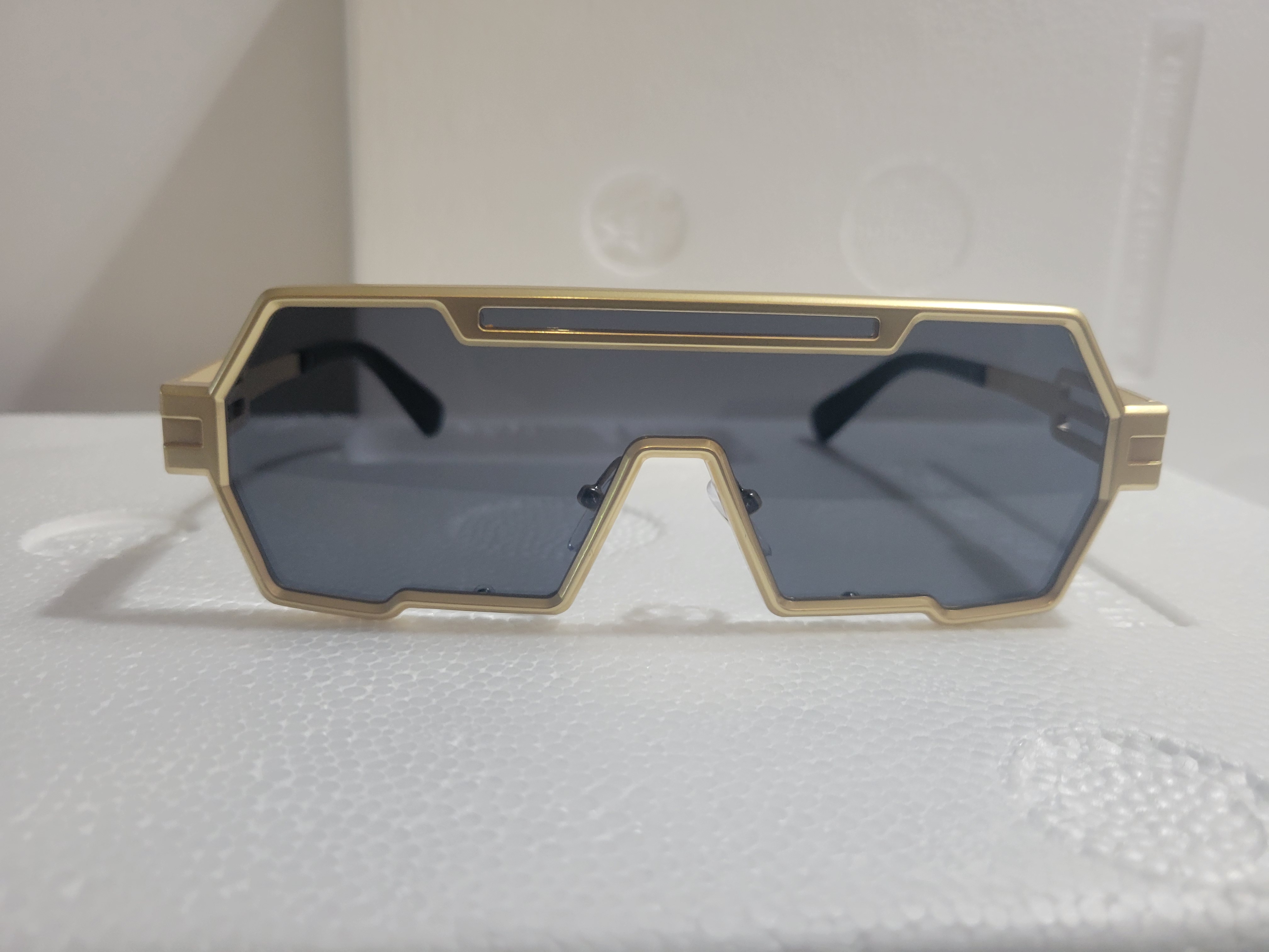#46-Futuristic Sunglasses - (Silver or Gold Framed) – Image 5