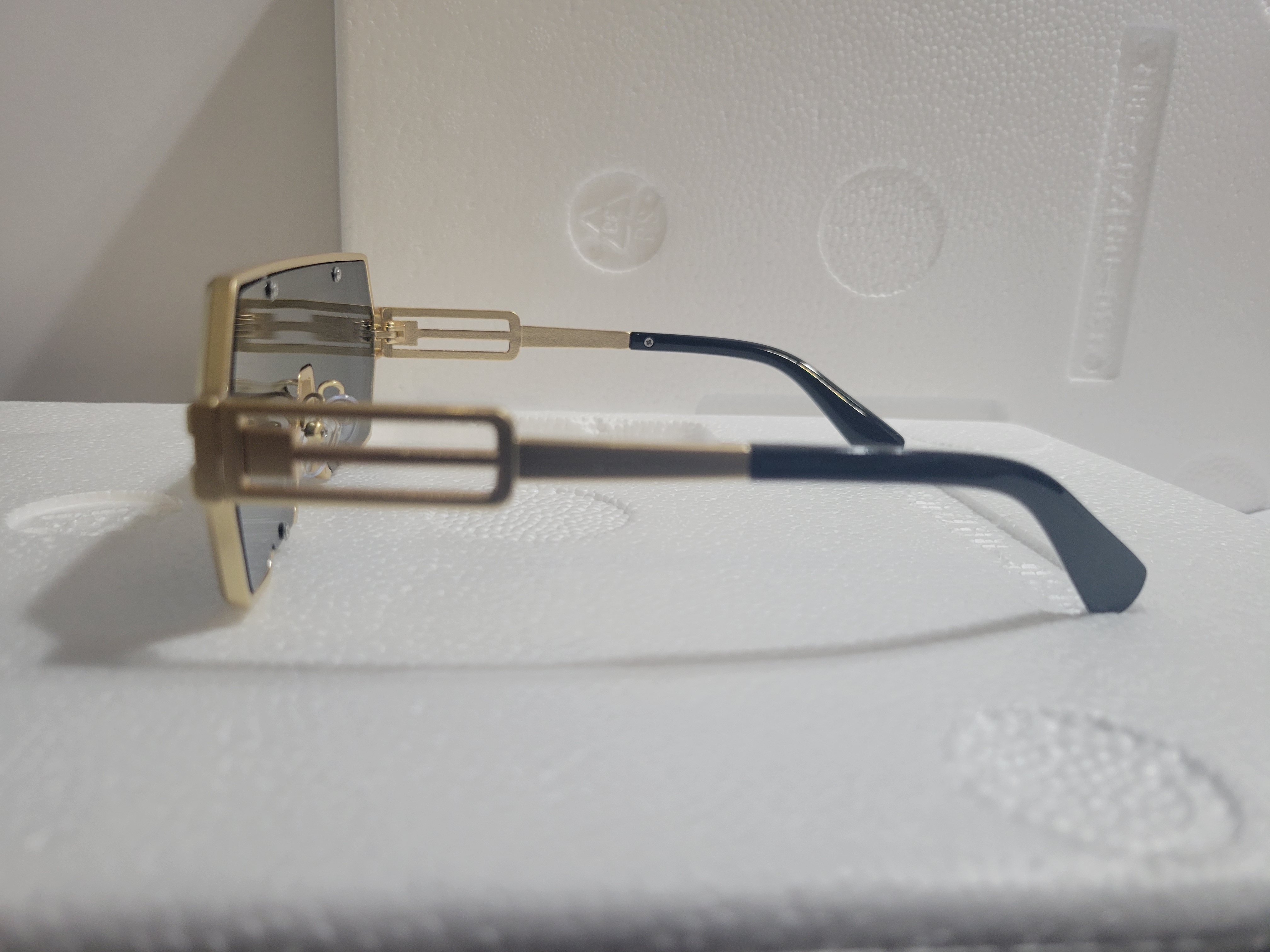 #46-Futuristic Sunglasses - (Silver or Gold Framed) – Image 6