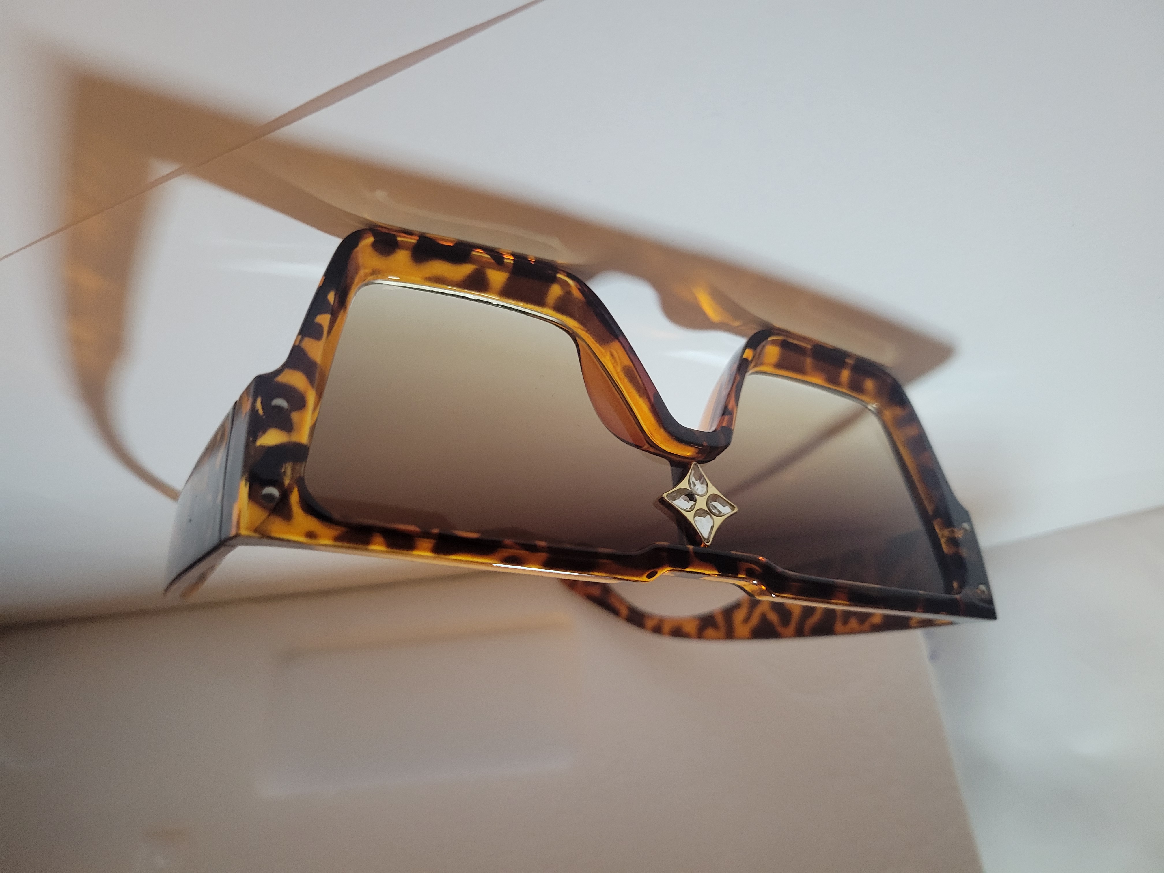 #97-Rectangle Shades Leopard Time – Image 2