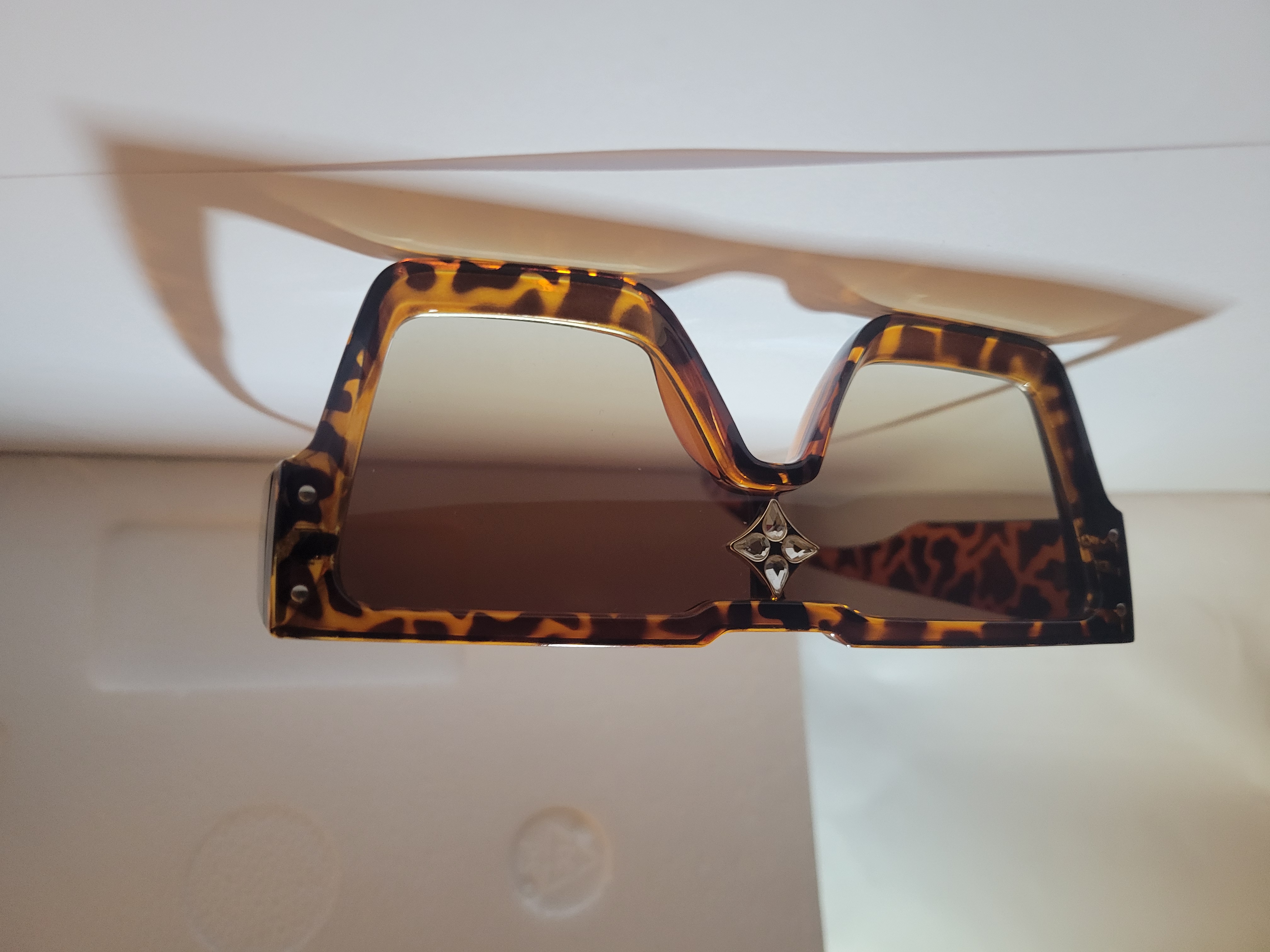 #97-Rectangle Shades Leopard Time – Image 1