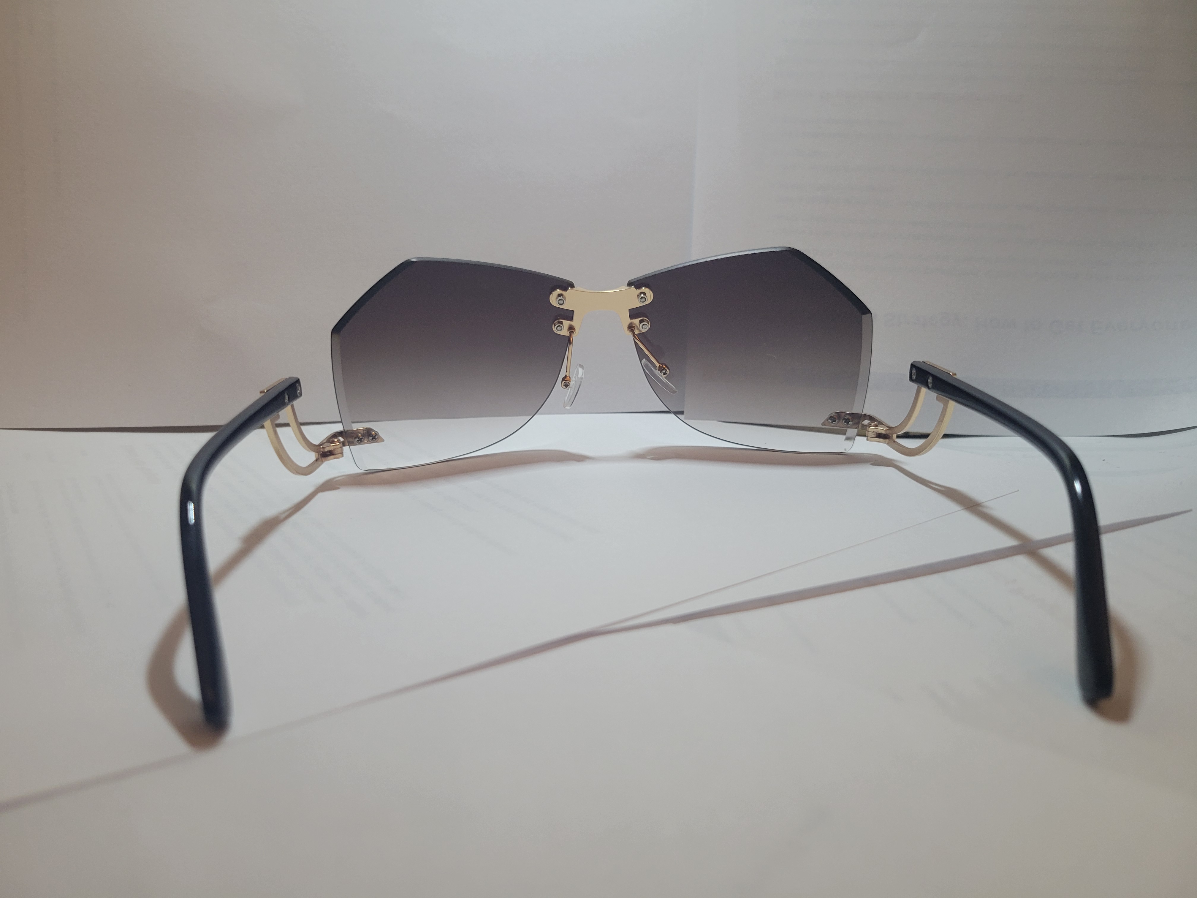113-Rimless Summer Shades – Image 4
