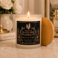 Wax Candle Peppermint and Eucalyptus — 8 Oz / 228 G – Image 1