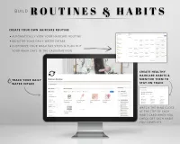 All-in-One Notion Haircare Planner – Image 4