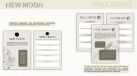 Moon Journal & Lunar Manifestation Planner Earth Tone Digital Download – Image 3