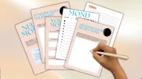 Mond Journal & Lunar Manifestation Planer Pastel Spring Digital Download – Image 9