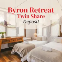Byron Retreat Deposit - Twin Share  – Image 1