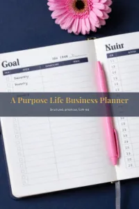 A Purpose Life Business Planner – Image 1