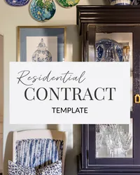 Interior Design Residential Contract Template – Image 1