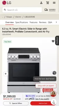  LG stove – Image 7
