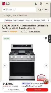  LG stove – Image 12