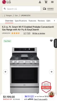 LG stove – Image 7