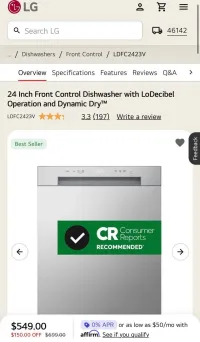  LG dishwasher – Image 2