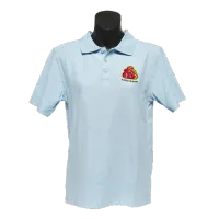 Girl's Light Blue Polo Shirt – 6