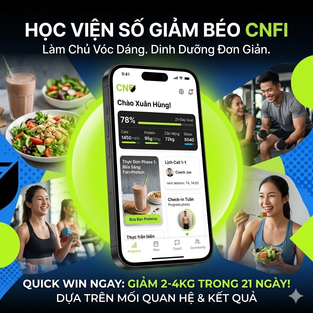 CNFI Ứng Dụng Dinh Dưỡng - 1 Năm – Image 1
