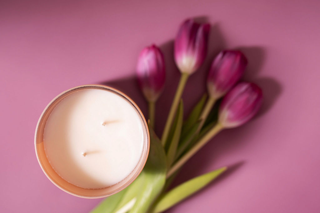 Tulip Field | Coconut Soy Wax Candle – Image 9