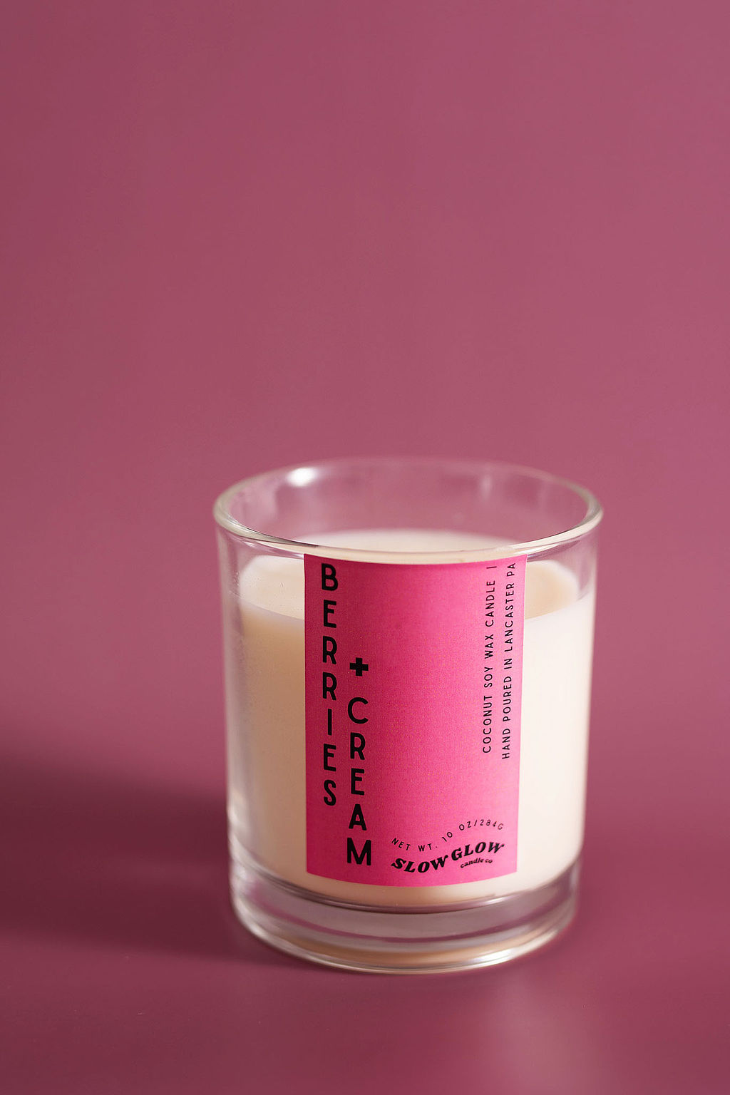 Berries + Cream | Coconut Soy Wax Candle – Image 3