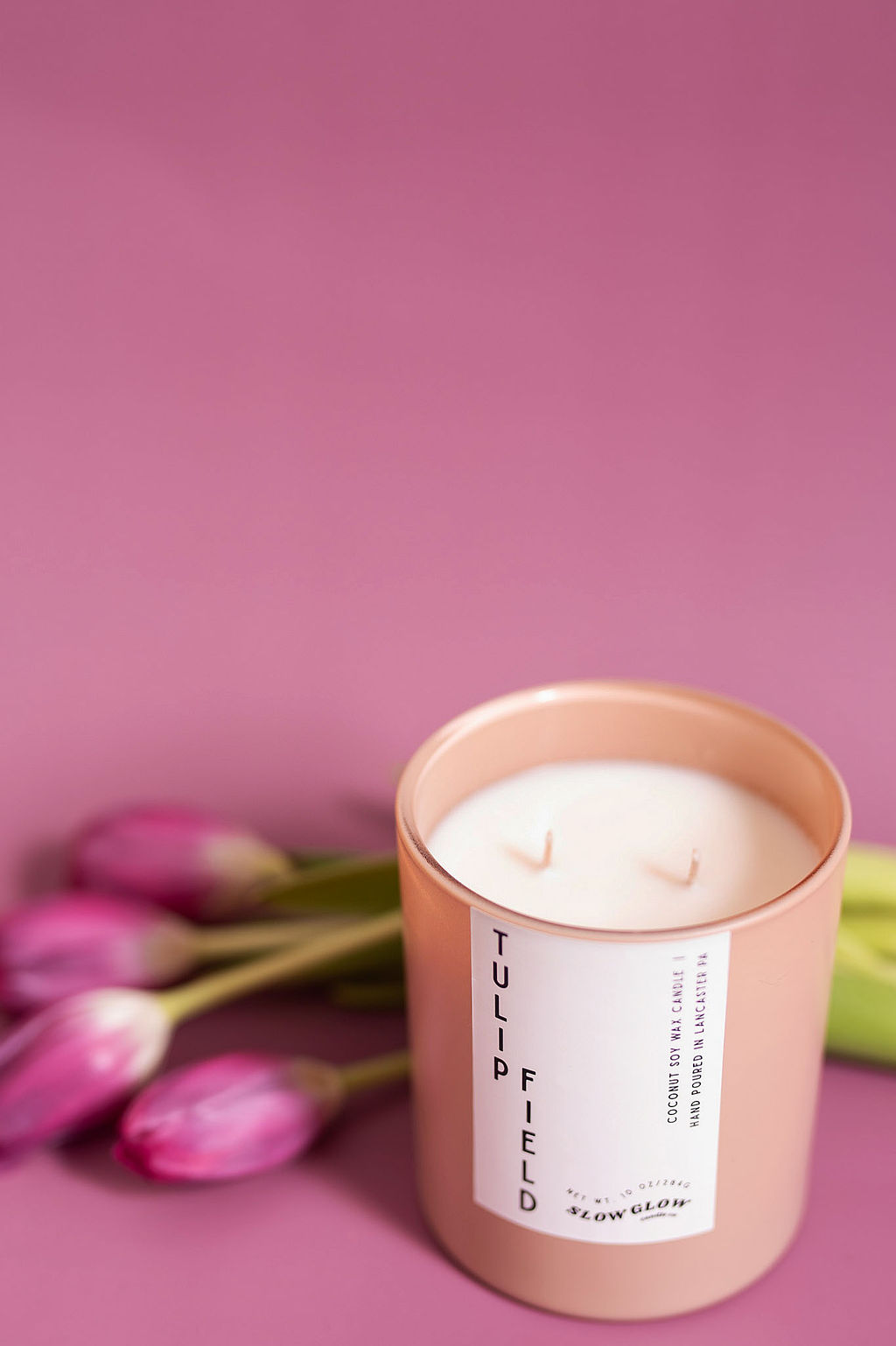 Tulip Field | Coconut Soy Wax Candle – Image 6