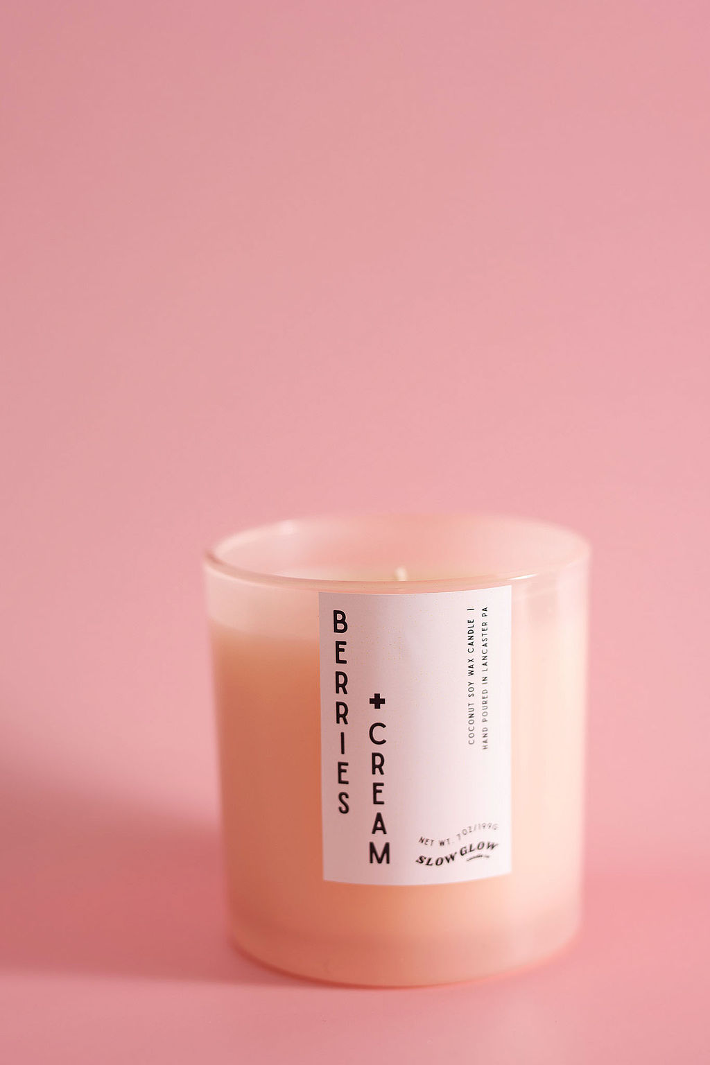 Berries + Cream | Coconut Soy Wax Candle – Image 4