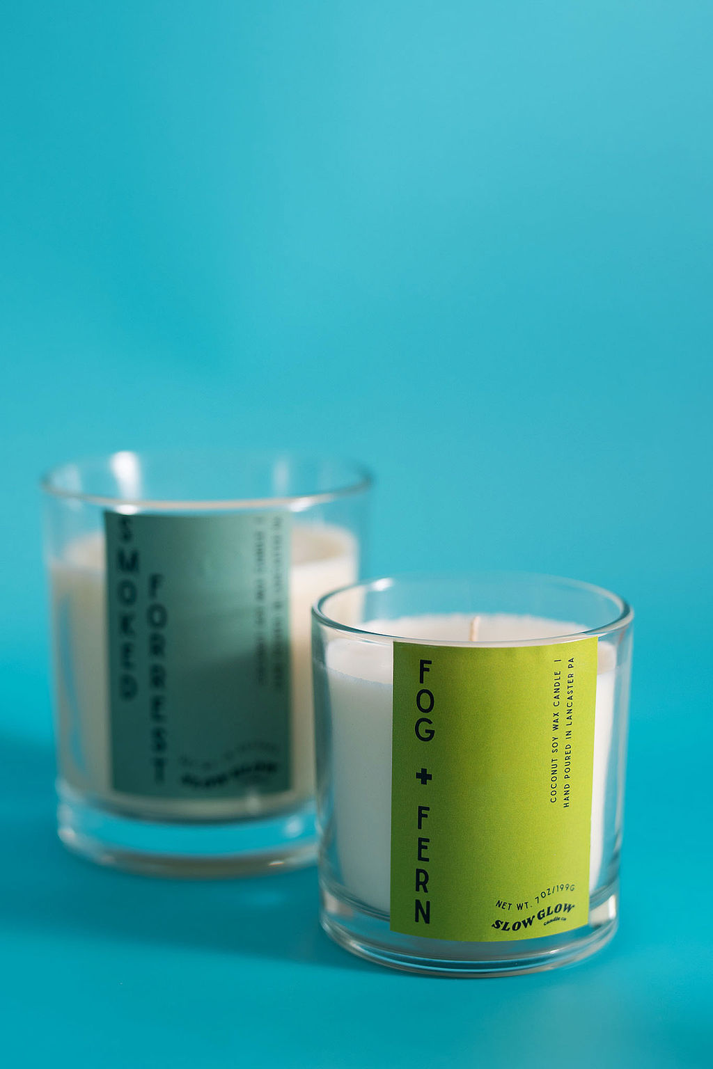 Fog + Fern | Coconut Soy Wax Candle – Image 2