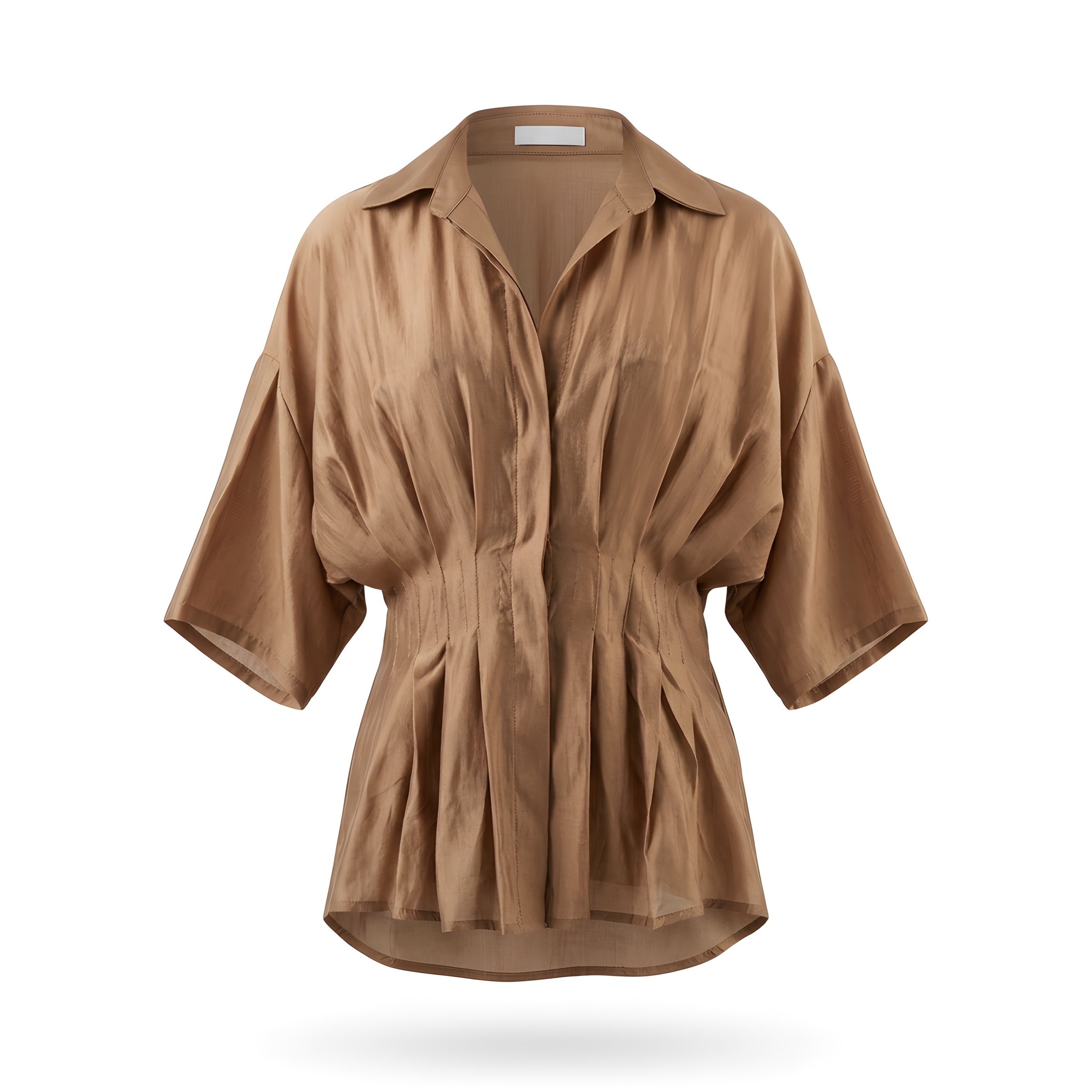 Camisa Entalle Canela – Image 2