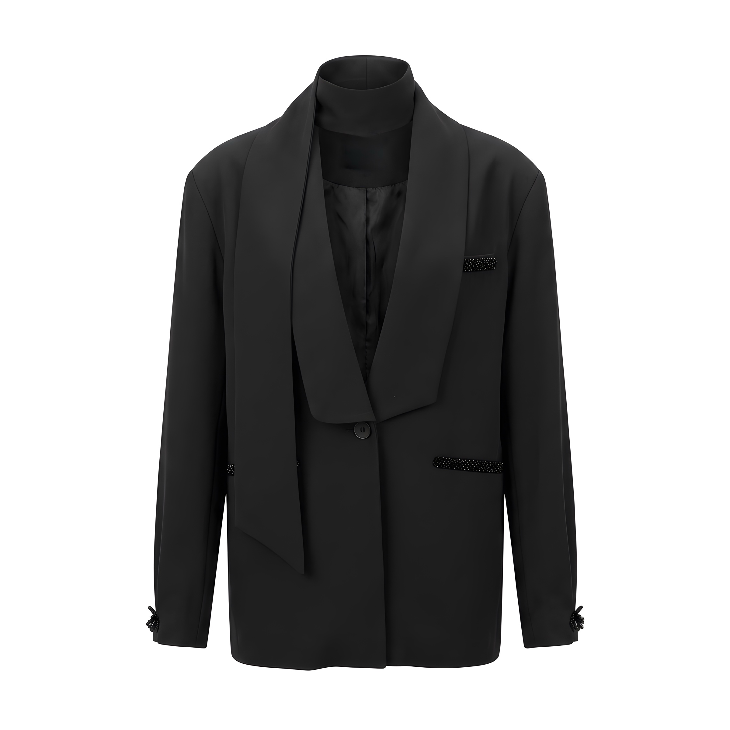 Blazer Noir Atelier – Image 2