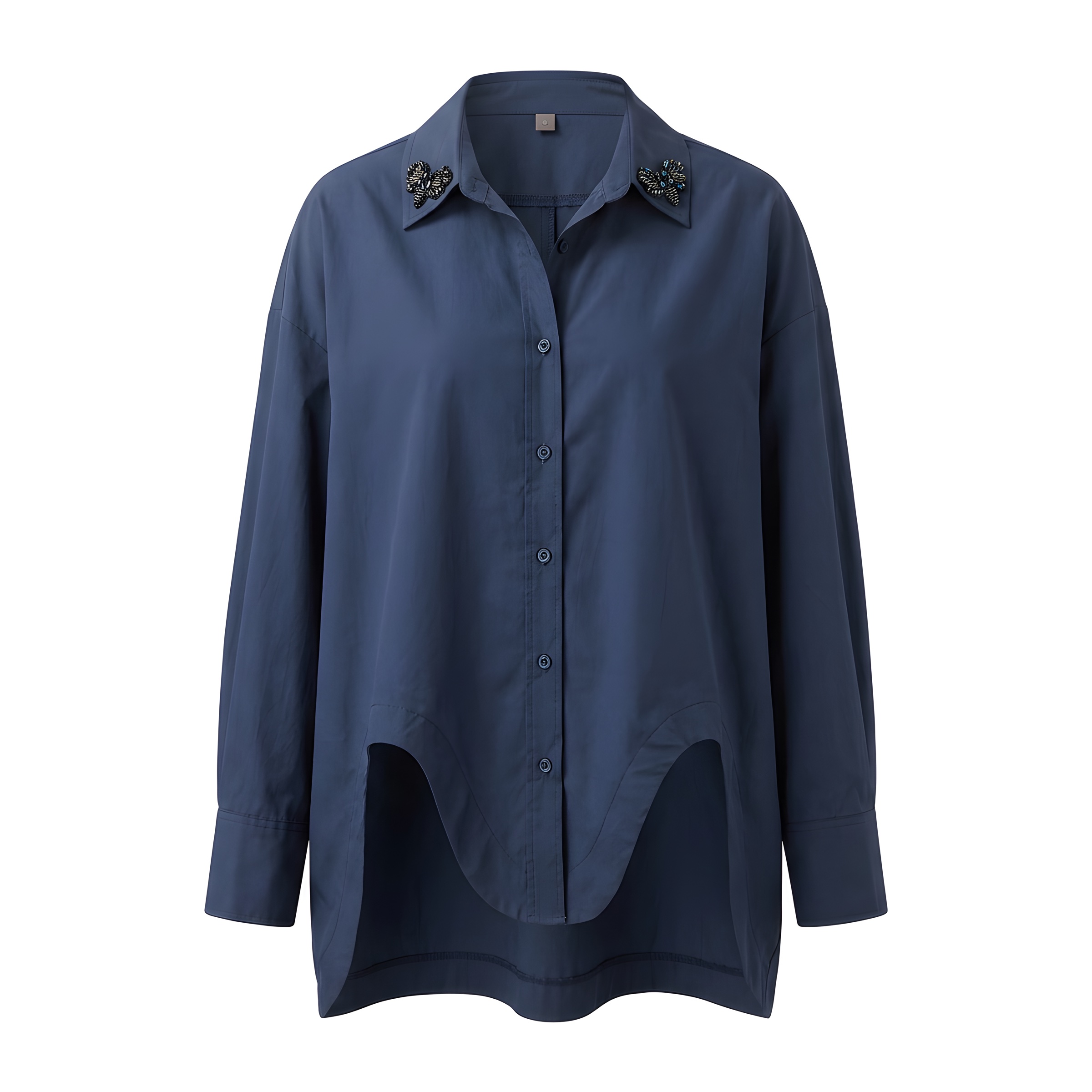 Camisa Abeja Joya Azul Marino – Image 3
