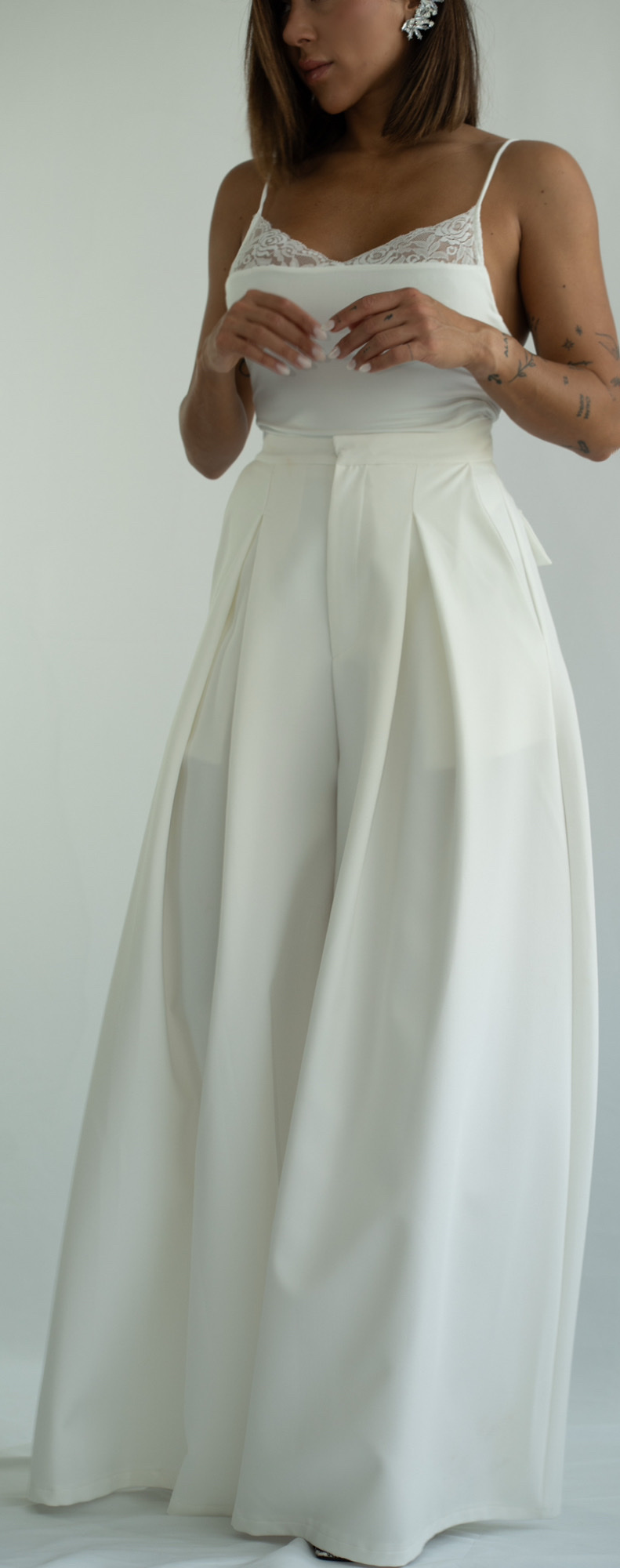 Pantalón Palazzo Blanco – Image 2
