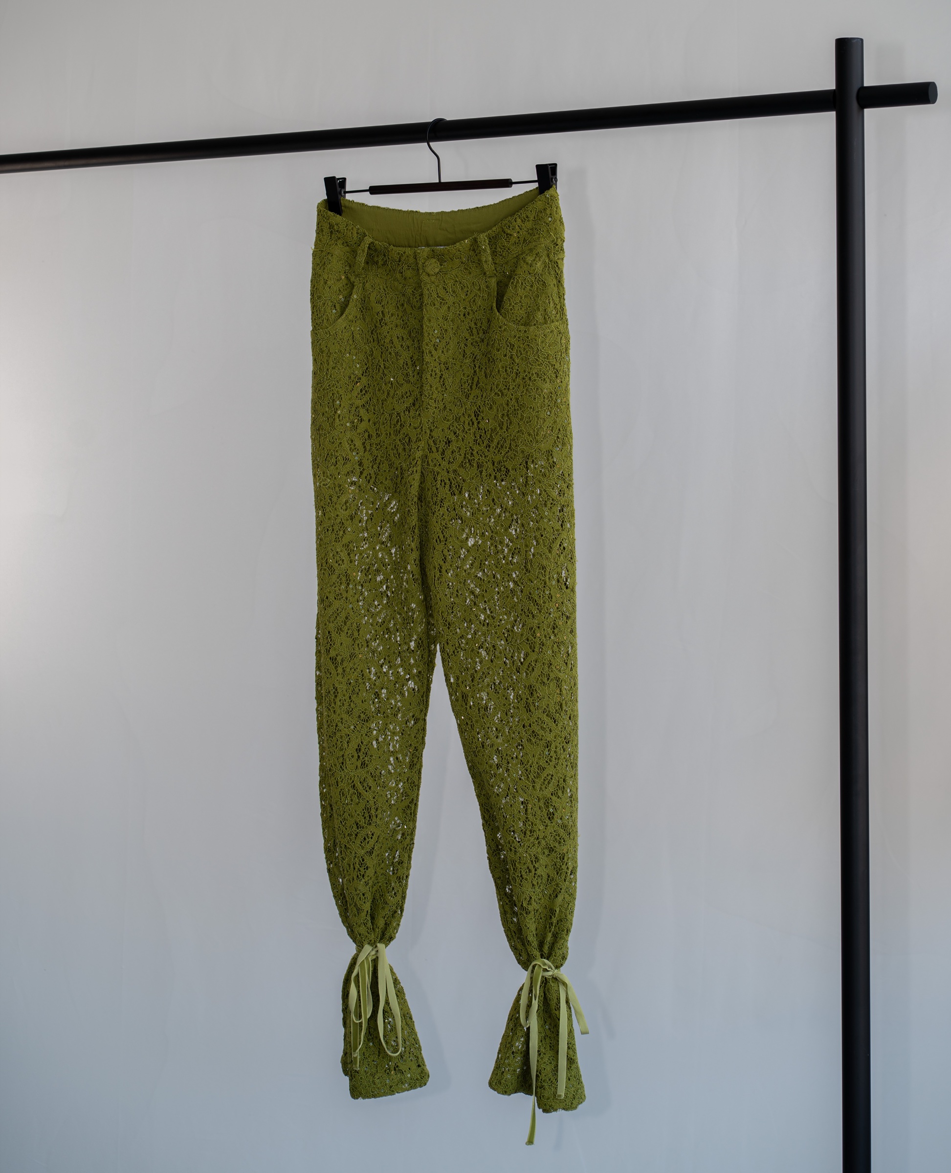 PANTALÓN ENCAJE Esmeralda – Image 1