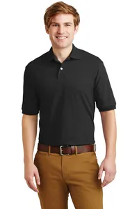 Custom T-Shirt – Short Sleeve, Polo , Polyester 100%, Black