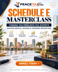 SCHEDULE E MASTERCLASS – Image 1