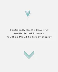 1-to-1 Online 2D Needle Felting Coaching/ Tuition – Image 3