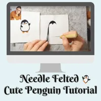 Cute Penguin Needle Felting Tutorial – Image 2