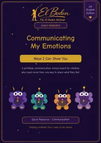 Communicating My Emotions - Quick Resource – Image 1