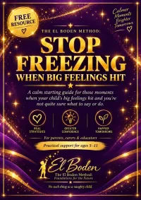 Stop Freezing When Big Feelings Hit | FREE RESOURCE – Image 1