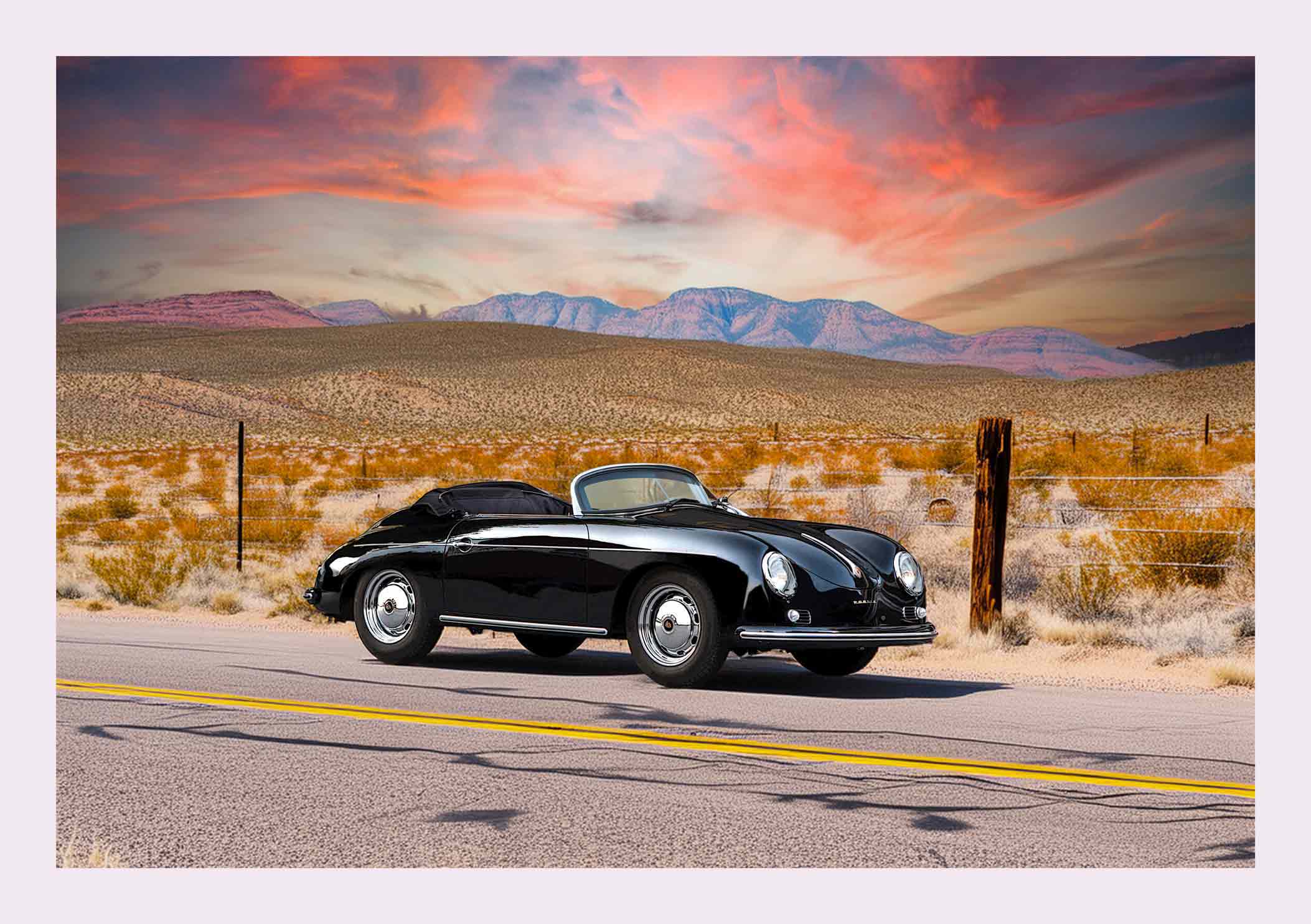 Porsche soft top desert – Image 1