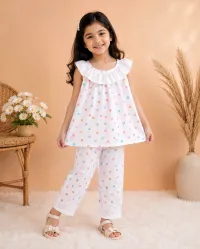 Two-Piece Girls’ Outfit – 100% Pure Cotton – Image 1