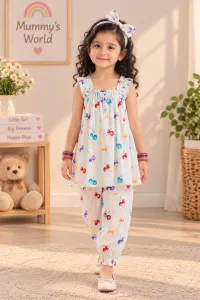 Cherry Balloon Top+Pant+Headband – Image 2