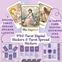 Tarot and Oracle Card Journal - Digital and Printable  – Image 4