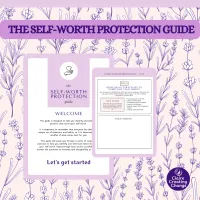 30-Day Self-Worth Booster Journal | Affirmation Cards, Protection Guide  – Image 3