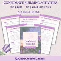 The Ultimate Self-Confidence Bundle l Journal, Planner, Ebook, Activities, Affirmation Cards (Digital Download) – Image 5