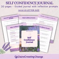 The Ultimate Self-Confidence Bundle l Journal, Planner, Ebook, Activities, Affirmation Cards (Digital Download) – Image 2