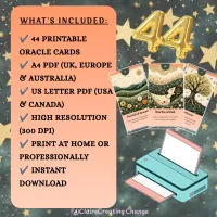 Unshakeable Confidence Oracle Cards | 44 Printable | Digital Download – Image 6