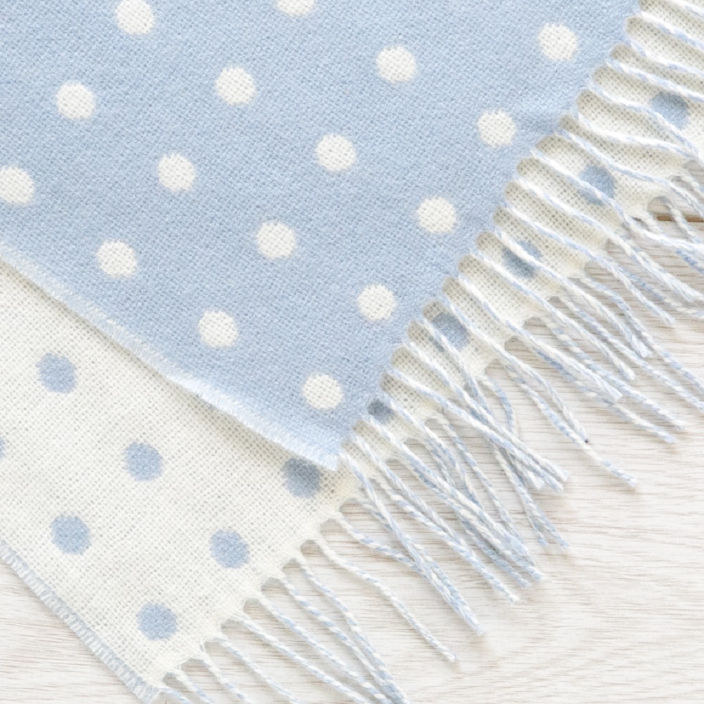 Lambswool Baby Blanket - Spot – Image 6