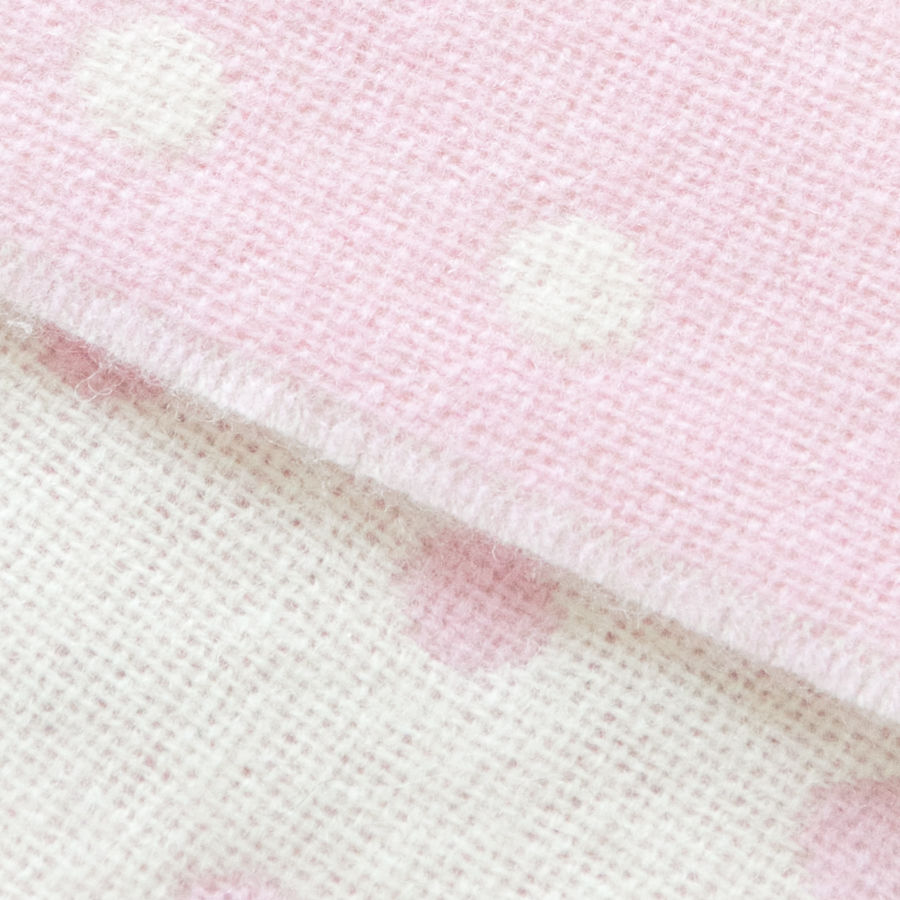 Lambswool Baby Blanket - Spot – Image 2