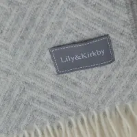 Merino Wool Baby Blanket - Diamond – Image 11
