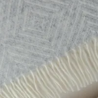Merino Wool Baby Blanket - Diamond – Image 14