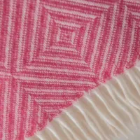 Merino Wool Baby Blanket - Diamond – Image 2