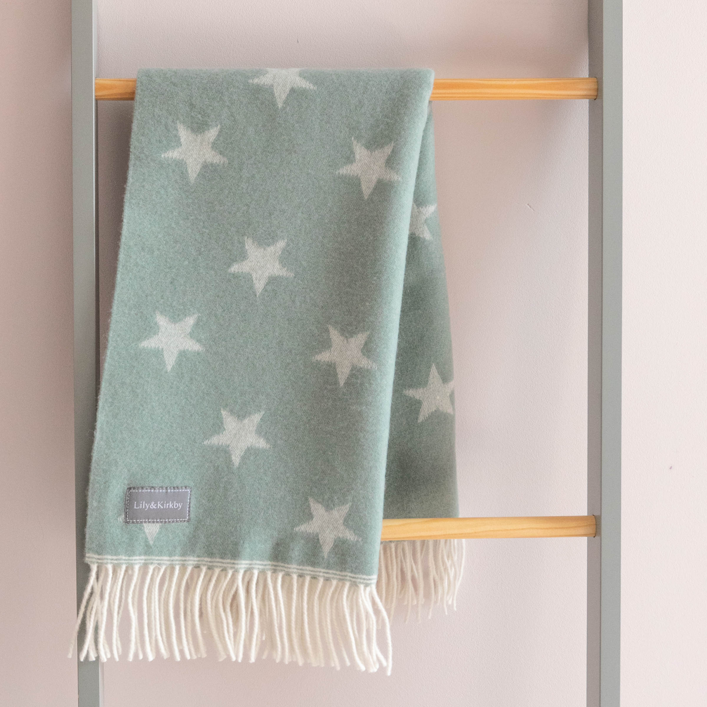 Merino Wool Baby Blanket - Motif – Image 1