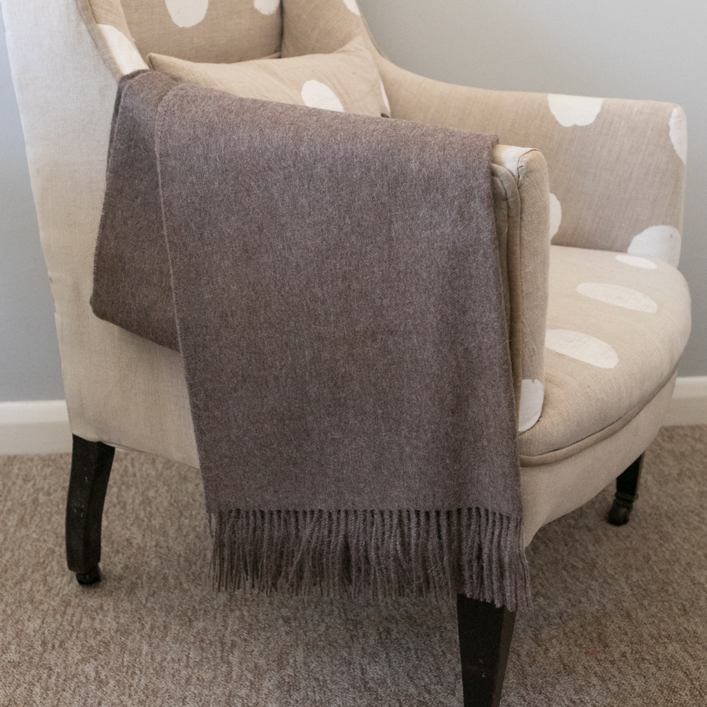 Alpaca Wool Blankets – Chocolat