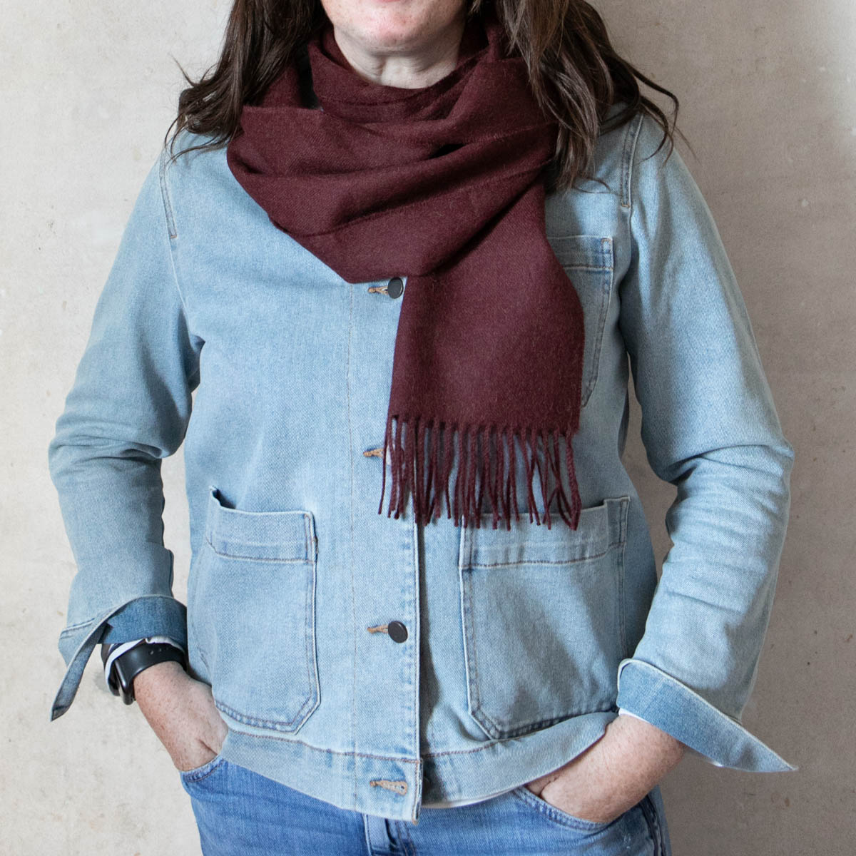 Alpaca Wool Scarf - 30 x 200cm – Image 2